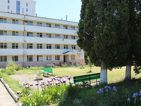 Ессентукская клиника НИИ курортологии, территория